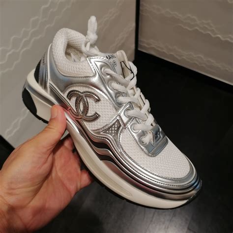 chanel vintage trainers|chanel trainers selfridges.